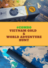 #Combo Bản đồ cào Việt Nam phiên bản Vàng và Thế Giới Adventure Hunt (Xanh)